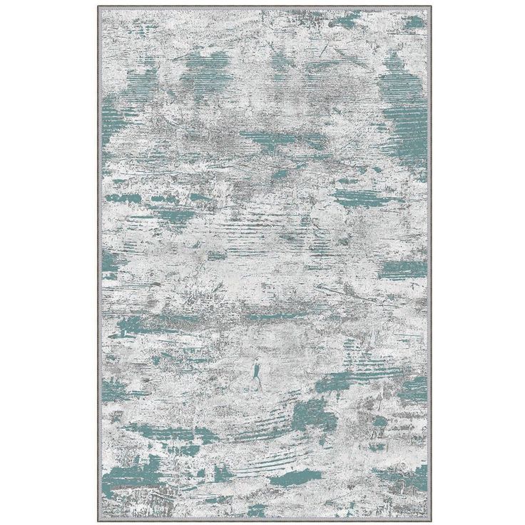Käytävämatto Linento EEXFAB646, 80x150cm, turkoosi