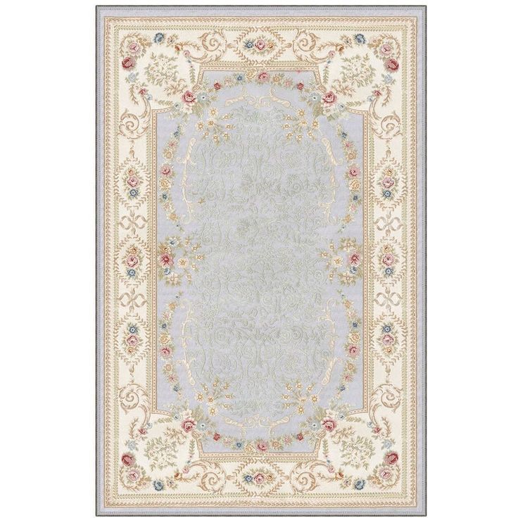 Matto Linento EEXFAB668, beige/sininen, eri kokoja