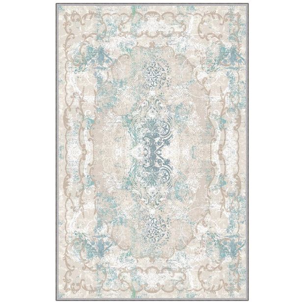Matto Linento EEXFAB722, beige/sininen, eri kokoja