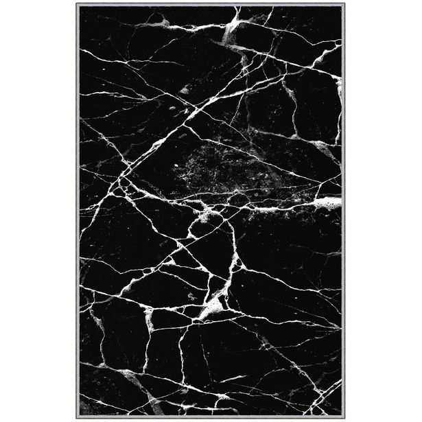 Käytävämatto Linento Eexfab 818 80x150cm musta/valkoinen