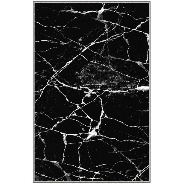 Matto Linento EEXFAB818, 160x230cm, mustavalkoinen