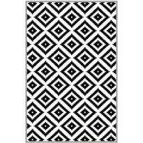 Käytävämatto Linento EEXFAB842, 80x120cm, mustavalkoinen