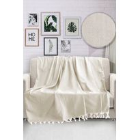 Sohvan päällinen Linento HN, 170x230cm, luonnonvalkoinen