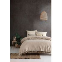 Parivuoteen päiväpeitto Linento Sidney, 200x230cm, beige