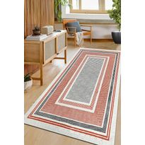 Matto Linento Orange Wicker, oranssi, eri kokoja