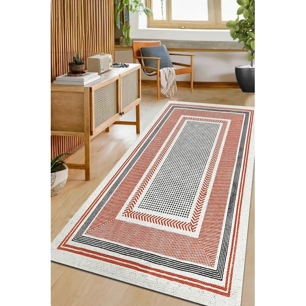 Matto Linento Orange Wicker, oranssi, eri kokoja