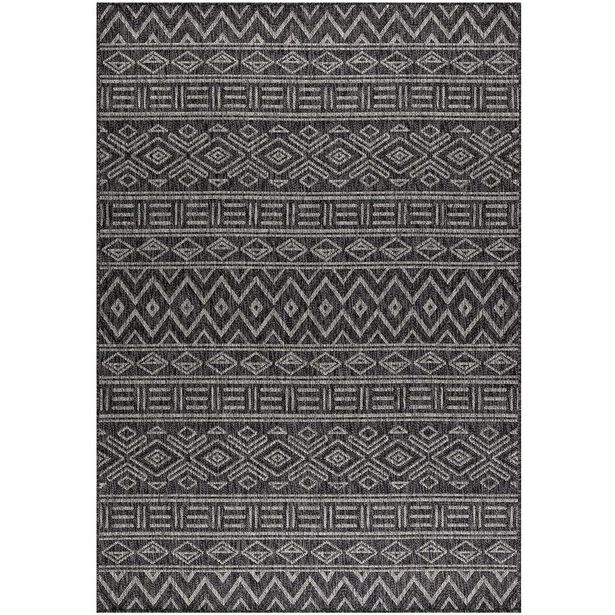 Matto Linento Ilia, 80x150cm, antrasiitti