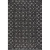 Matto Linento Check, 80x150cm, antrasiitti