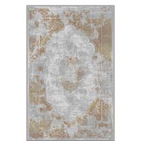 Käytävämatto Linento EEXFAB1196, 80x120cm, harmaa/beige