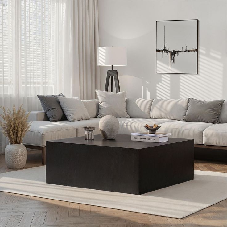 Sohvapöytä Linento Furniture Prizma, 90x90cm