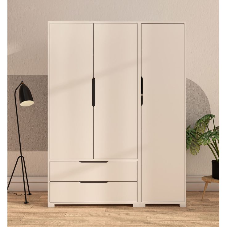 Vaatekaappi Linento Furniture Flora 137, 137x183cm