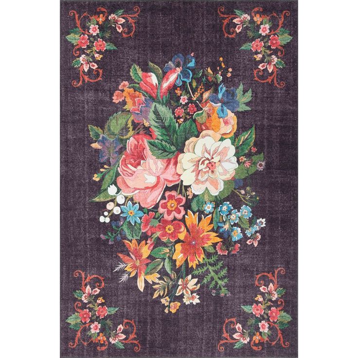 Käytävämatto Linento Soul Chenille, 75x150cm, violetti