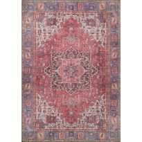 Matto Linento Soul Chenille, 140x190cm, rustic-punainen