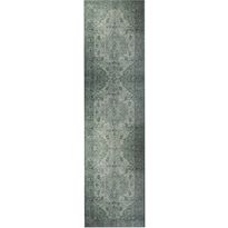 Käytävämatto Linento Blues Chenille 75x230cm vihreä