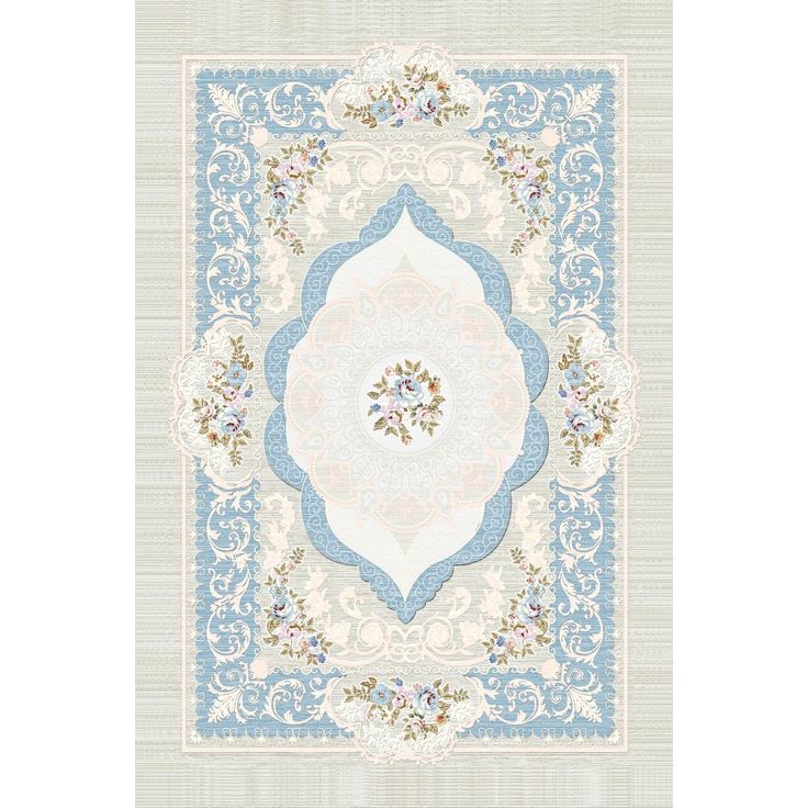 Matto Linento HMNT635, 160x230cm, sininen/beige