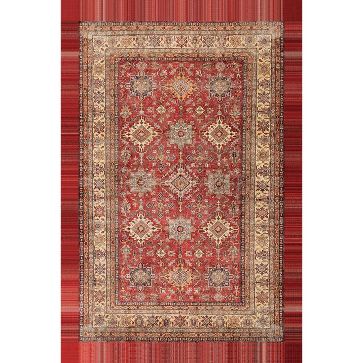 Kynnysmatto Linento HMNT676, 50x80cm, punainen