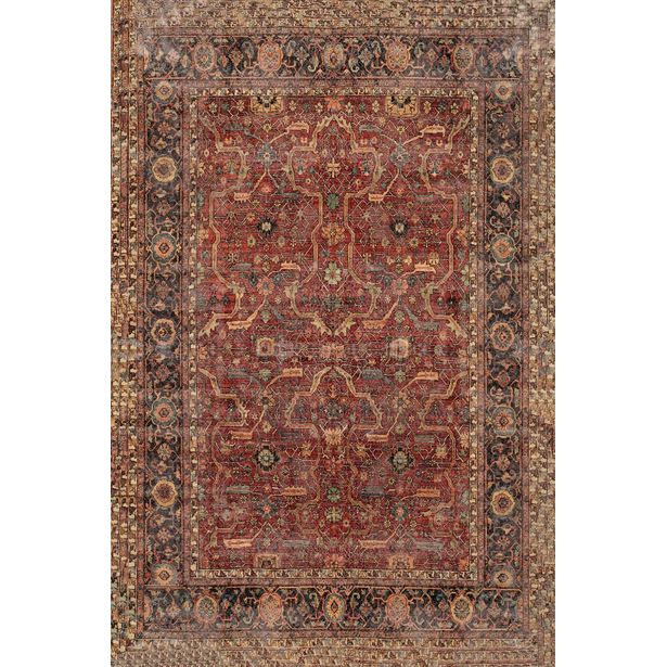 Kynnysmatto Linento HMNT685, 50x80cm, punainen