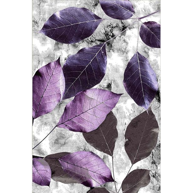 Käytävämatto Linento HMNT572, 80x300cm, violetti