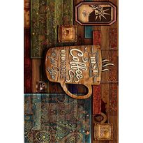 Kynnysmatto Linento HMNT573, 50x80cm, ruskea