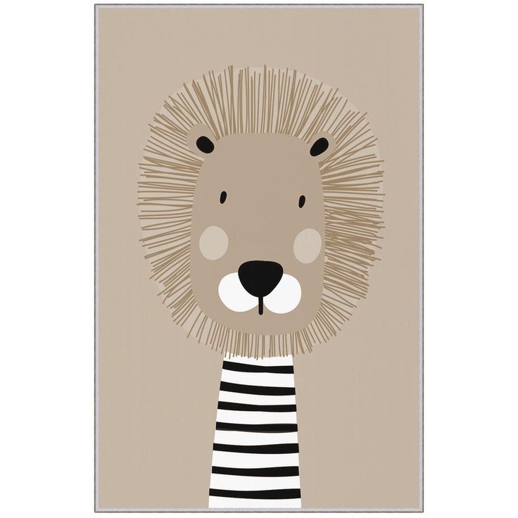 Kynnysmatto Linento HMNT490, 50x80cm, beige/musta