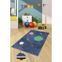 Lastenhuoneen matto Linento HMNT511, sininen, eri kokoja