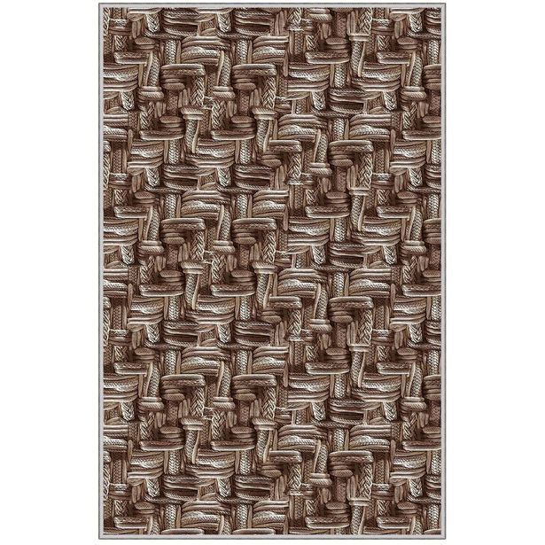 Käytävämatto Linento Jaspera 80x150cm ruskea