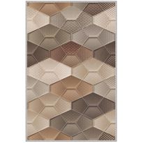 Kynnysmatto Linento HMNT852, 50x80cm, ruskea/beige