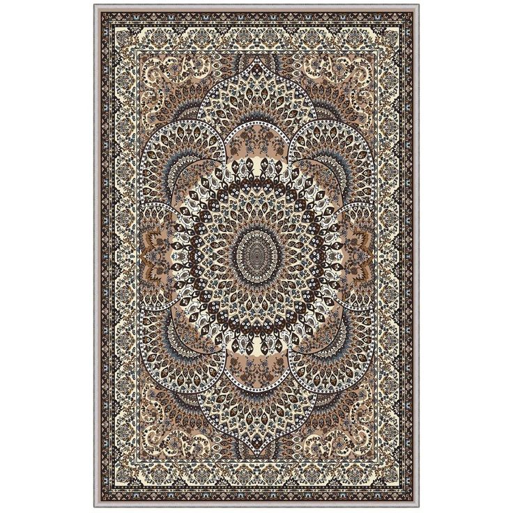 Matto Linento HMNT873, 60x100cm, beige/ruskea