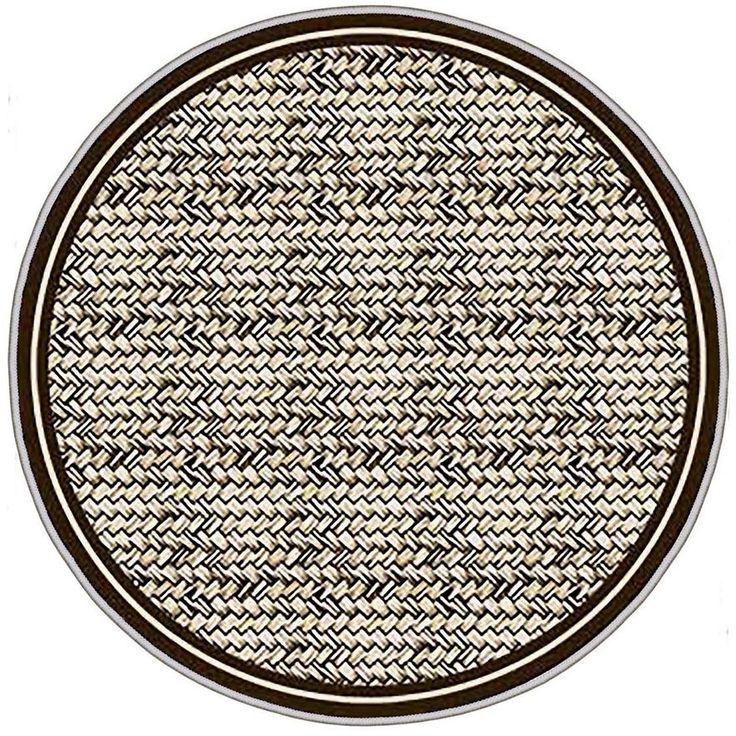Pyöreä matto Linento HMNT931, beige, eri kokoja