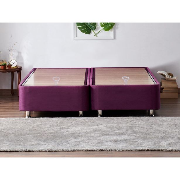 Säilytyssängyn runko Linento Furniture Purple, violetti, eri kokoja