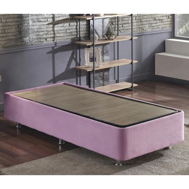 Säilytyssängyn runko Linento Furniture Pinky, vaaleanpunainen, eri kokoja