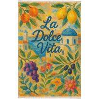 Matto Linento 309 monivärinen, eri kokoja