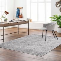 Matto Linento Kece-Fr09, 160x230cm, harmaa/beige, Verkkokaupan poistotuote