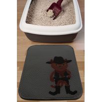 Kissanhiekkamatto Linento Cowboy Cat Mat, monivärinen