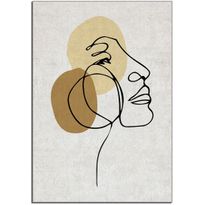 Matto Linento Alho Solo 120x180cm ruskea/beige