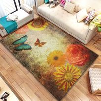 Matto Linento Summer Evening, 160x230cm, ruskea
