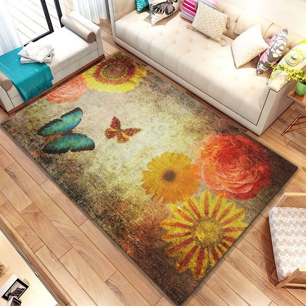 Matto Linento Summer Evening, 160x230cm, ruskea