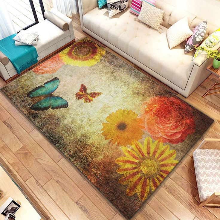 Matto Linento Summer Evening, 160x230cm, ruskea