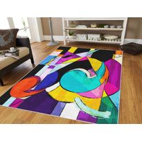 Matto Linento YM136, monivärinen, eri kokoja