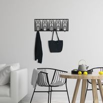 Seinänaulakko Linento Furniture Dönence WSH-013, musta
