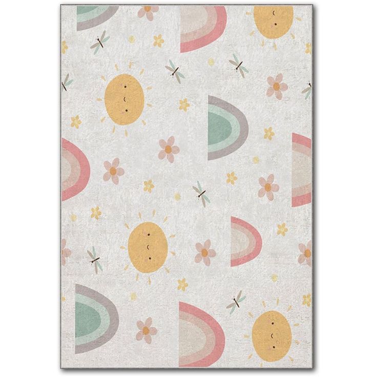 Lastenhuoneen matto Linento HMI KDC-44, beige, eri kokoja