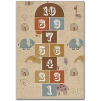 Lastenhuoneen matto Linento HMI KDC-117, 180x280cm, beige