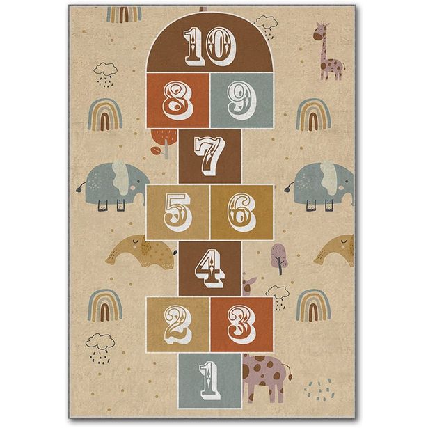Lastenhuoneen matto Linento HMI KDC-117, 180x280cm, beige