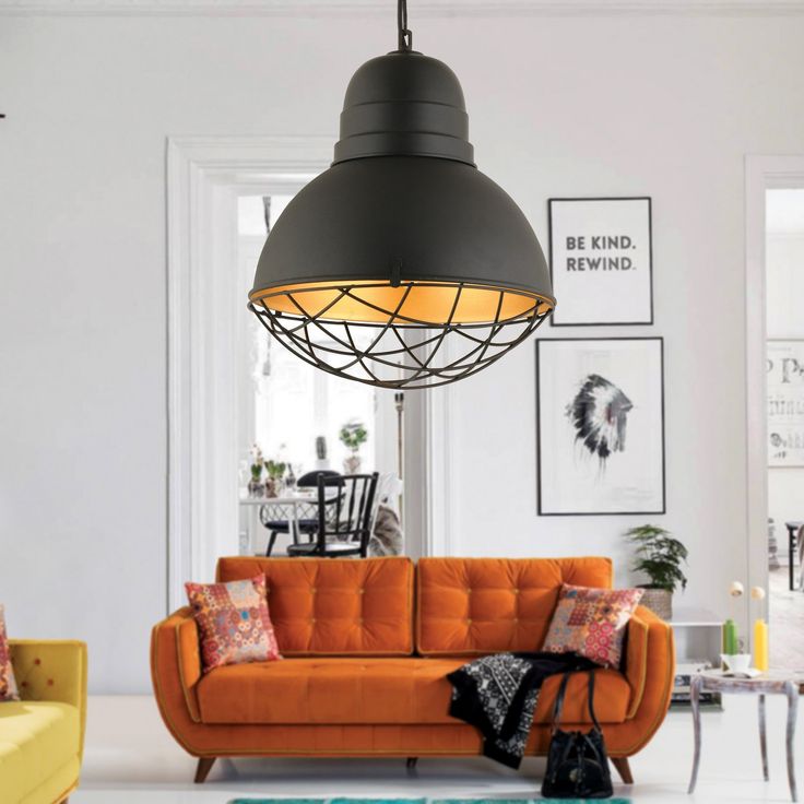 Riippuvalaisin Linento Lighting RT-23, Ø30cm, E27, max. 40W, IP20, musta
