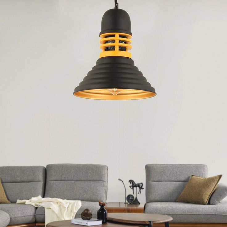 Riippuvalaisin Linento Lighting RT-33, Ø30cm, E27, max. 40W, IP20, musta