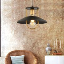 Riippuvalaisin Linento Lighting RT-40, Ø30cm, E27, max. 40W, IP20, musta