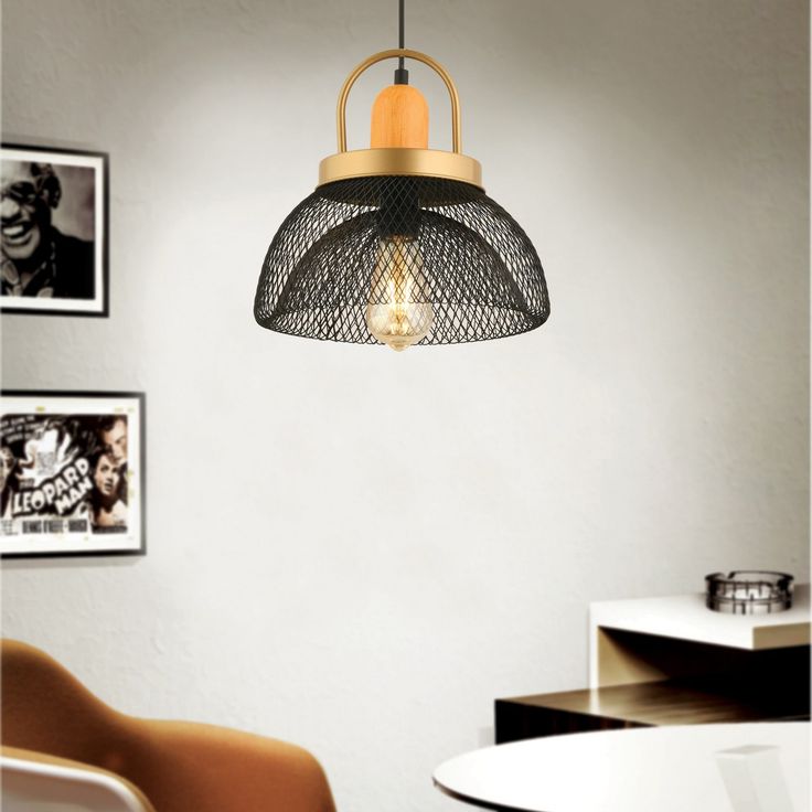 Riippuvalaisin Linento Lighting YM-3, Ø29cm, E27, max. 40W, IP20, musta