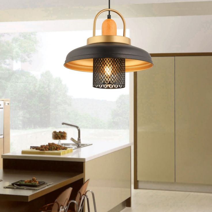Riippuvalaisin Linento Lighting YM-4, Ø32cm, E27, max. 40W, IP20, musta