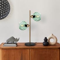Pöytävalaisin Linento Lighting Benek, Ø15cm, 2 x E27, eri värejä
