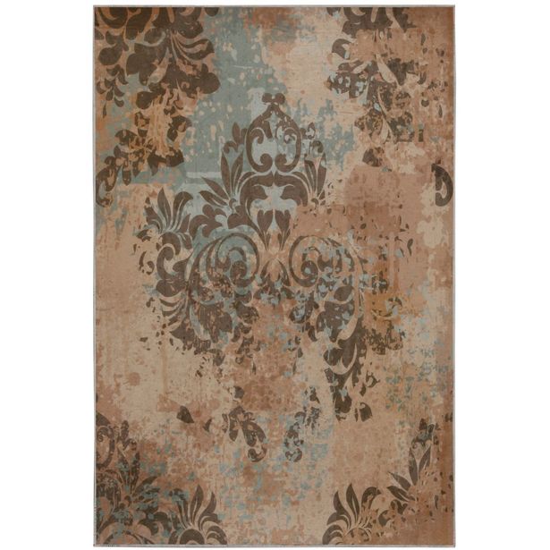 Matto Linento Aminah, 160x230cm, beige/ruskea